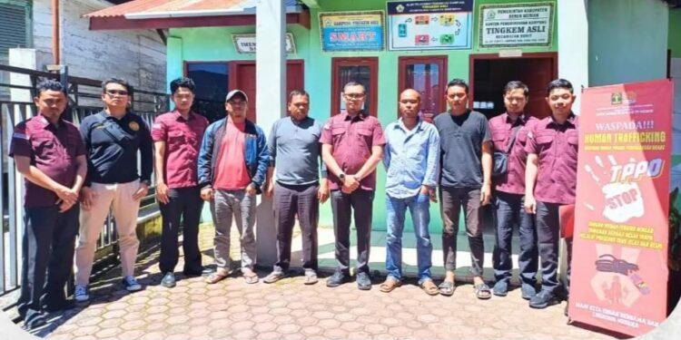 Kantor Imigrasi Takengon Sosialisasi Tentang TPPO Dan TPPM Di Kampung Tingkem Asli 